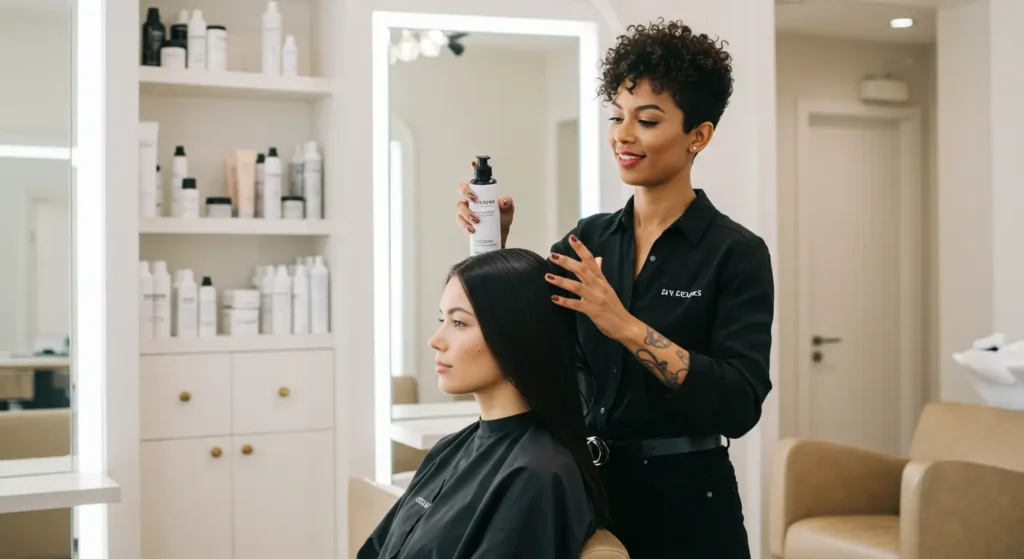 produto de alta qualidade salão de beleza