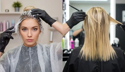 pintar cabelo de loiro em casa ou no salão