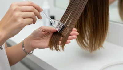 realizando teste de mechas